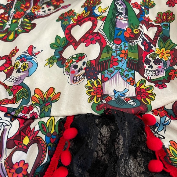 Halloween costume La Novia Day of The Dead - Picture 6 of 9